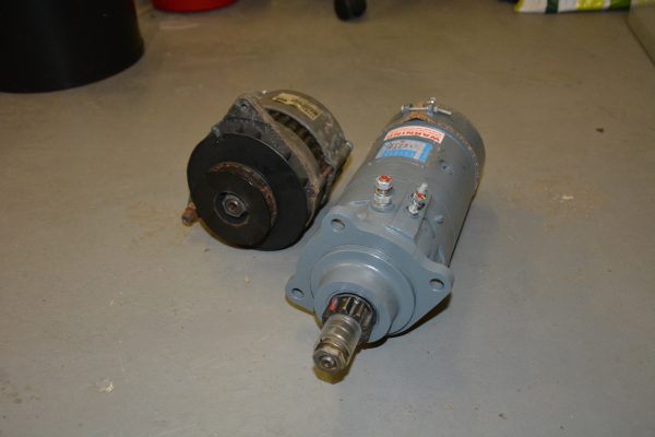 Starter motors and alternators are a fairly common source of failure