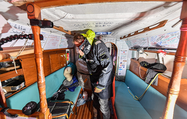 Inside Mark Slat's Rustler 36, Ohpen Maverick