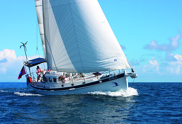 Enksail Noordkaper 40, a steel pilot house cutter