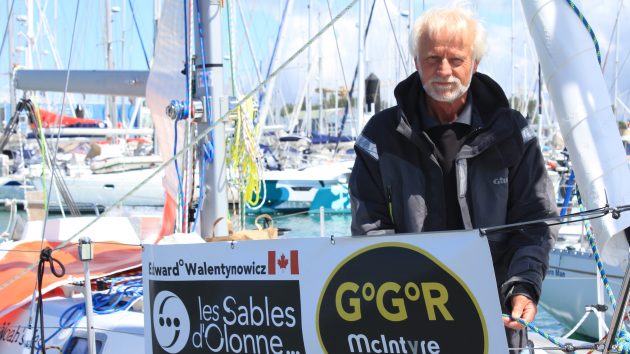Edward Walentynowicz is one of two Canadian skippers taking part in the 2022 Golden Globe Race. The other is Gaurav Shinde. Credit: Jean-Luc Lhomond