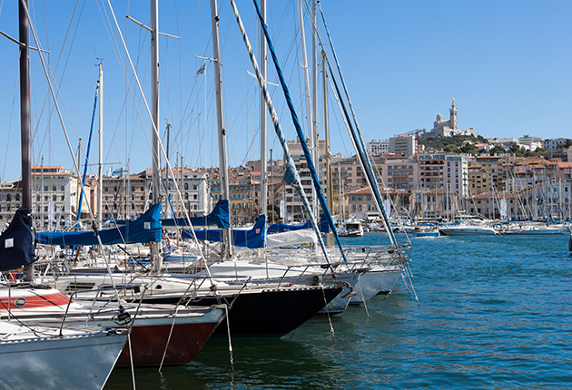 Yacht charter holiday boats moored in France