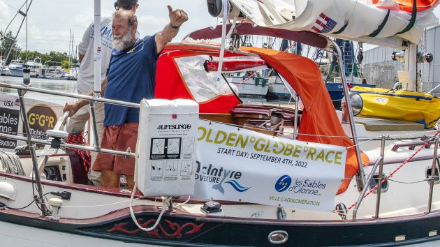 Guy deBoer has extensive racing experience and is looking to win the 2022 Golden Globe Race