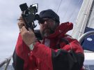 Randall Reeves with a sextant