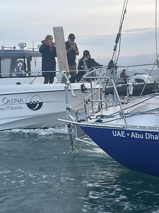 A windpilot windvane steering system