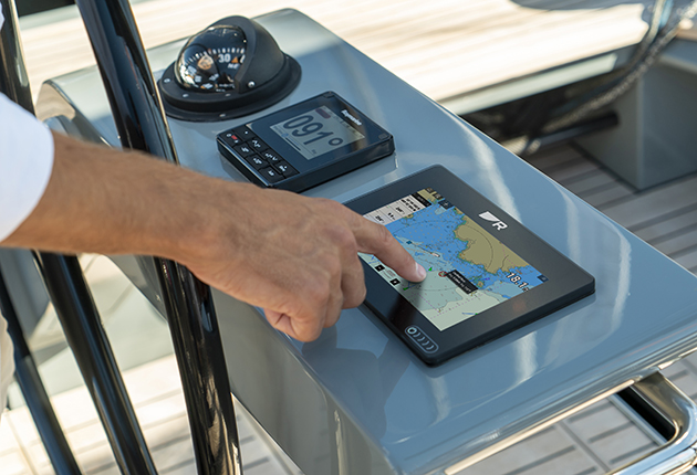 The next generation of chartplotter: Axiom+ also boasts faster 10Hz GPS receiver, which works more reliably from below decks