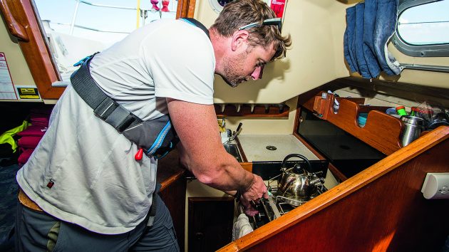 Boat checklist: Make a cuppa and test your domestic systems. Credit: Richard Langdon