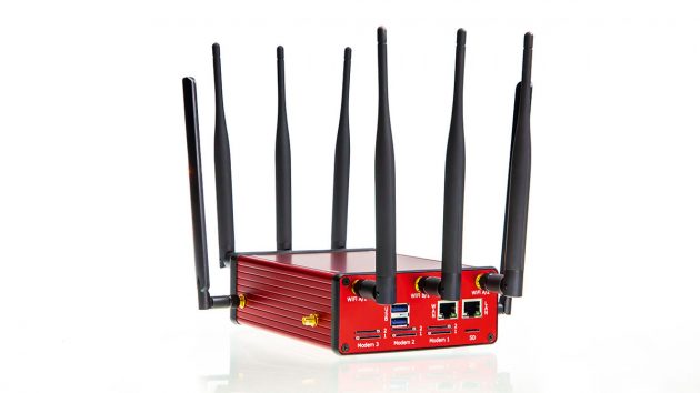 marine satellite communication: A router for satellite data on a boat