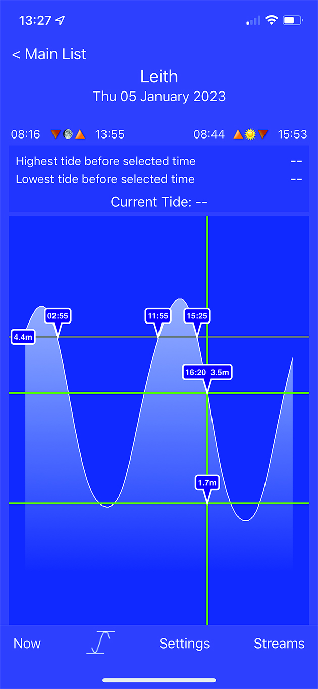 Absolute Tides app