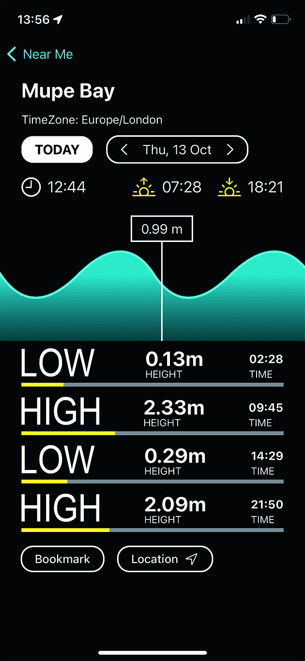 UK Tides app