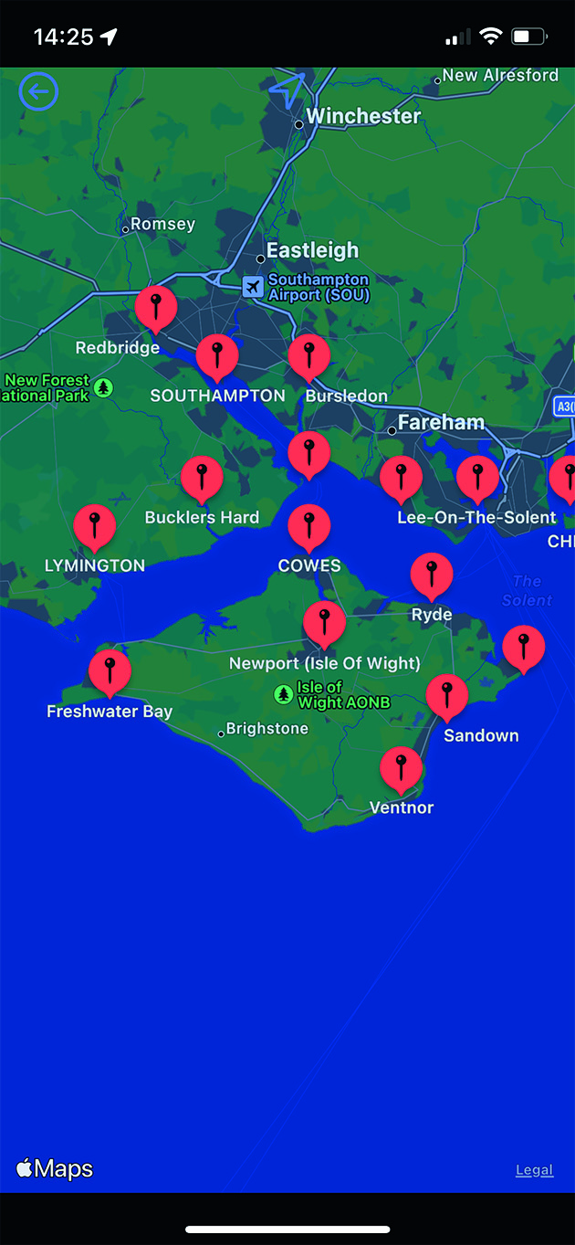 UKTides app