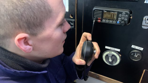 A radio check (not on Ch 16) is appropriate for the start of the season. Credit: Rubicon 3 Adventures