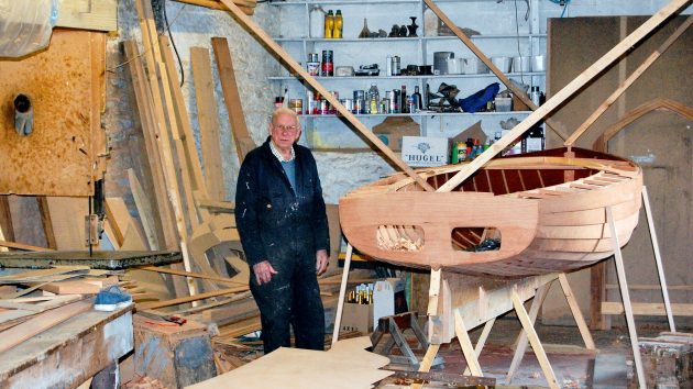 Renowned Cornish craftsman, Clifford Adams