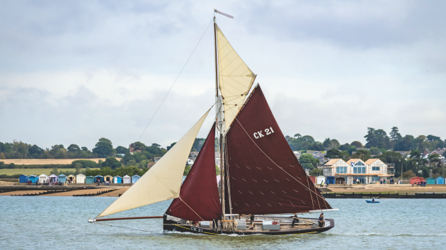 Oyster Smacks were a firm fixture in the traditional fishing fleet around the Essex coast. Credit: Colm O'Laoi