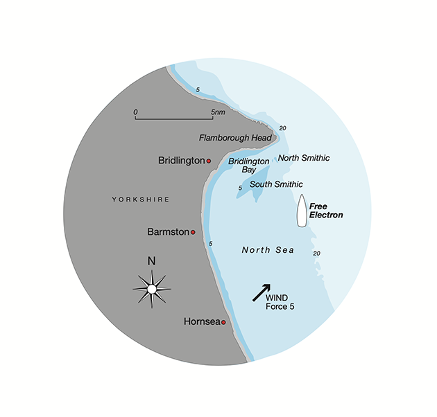 A chart of Flamborough Head