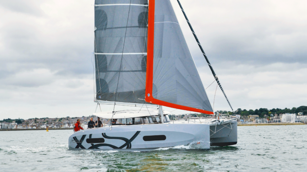 Most owners will opt for the larger Pulse Line sailplan and the simpler self-tacking jib.