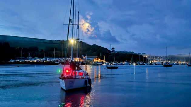 A night passage can be a challenging test
