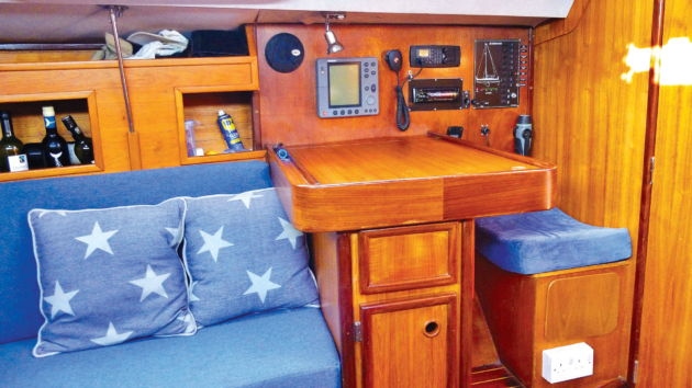 A dedicated chart table was a prerequisite